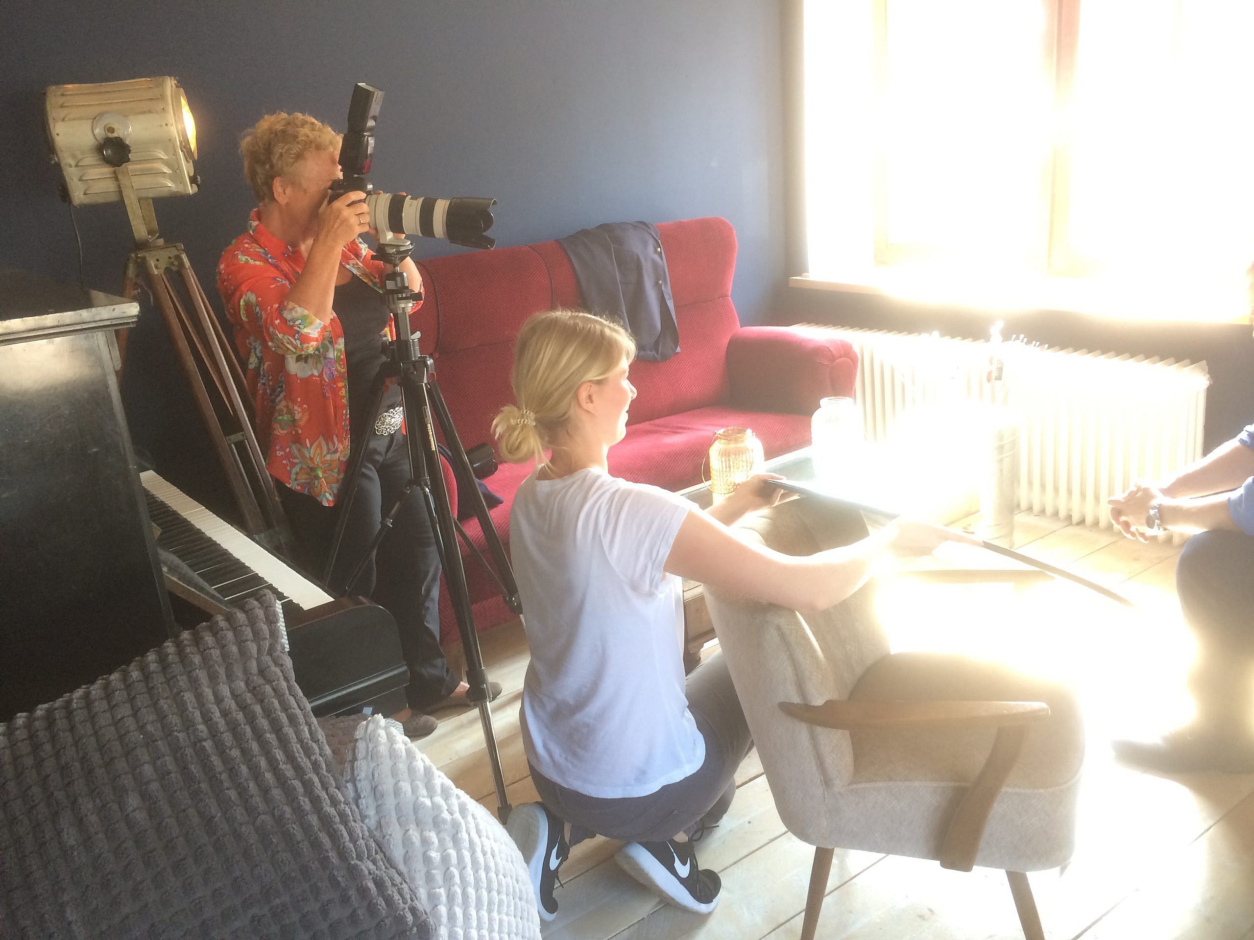 Zeit für Blickwinkel toller Fototermin im Café Gold und am Rande